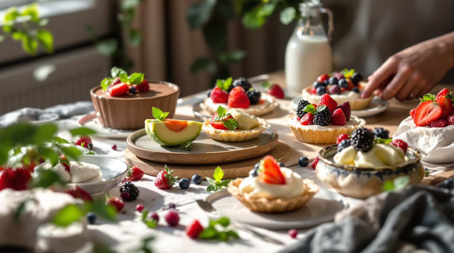 Desserts vegan faciles : 10 recettes irrésistibles à réaliser en un clin d’œil !