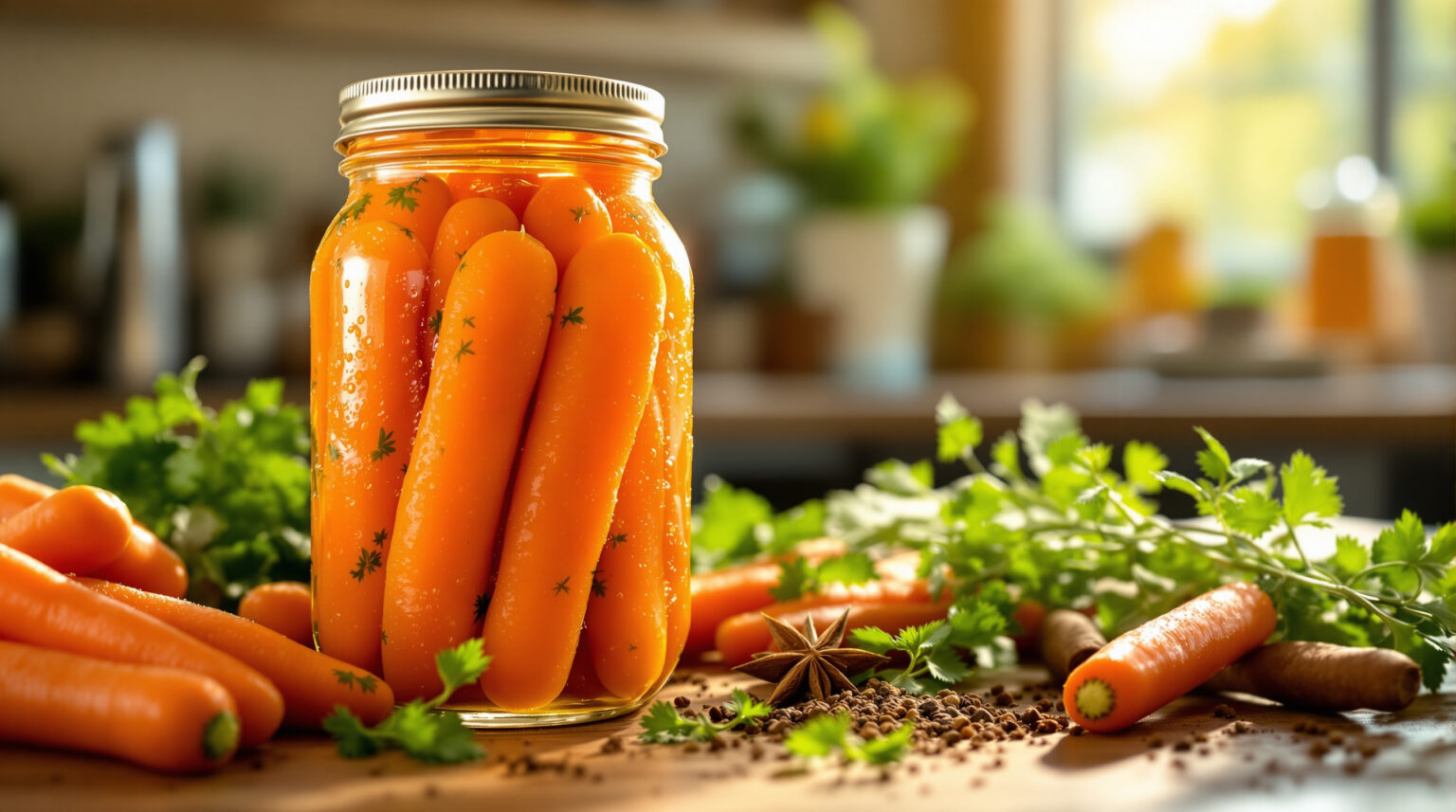 Pickles carotte : Découvrez la recette facile et délicieuse pour vos apéritifs !