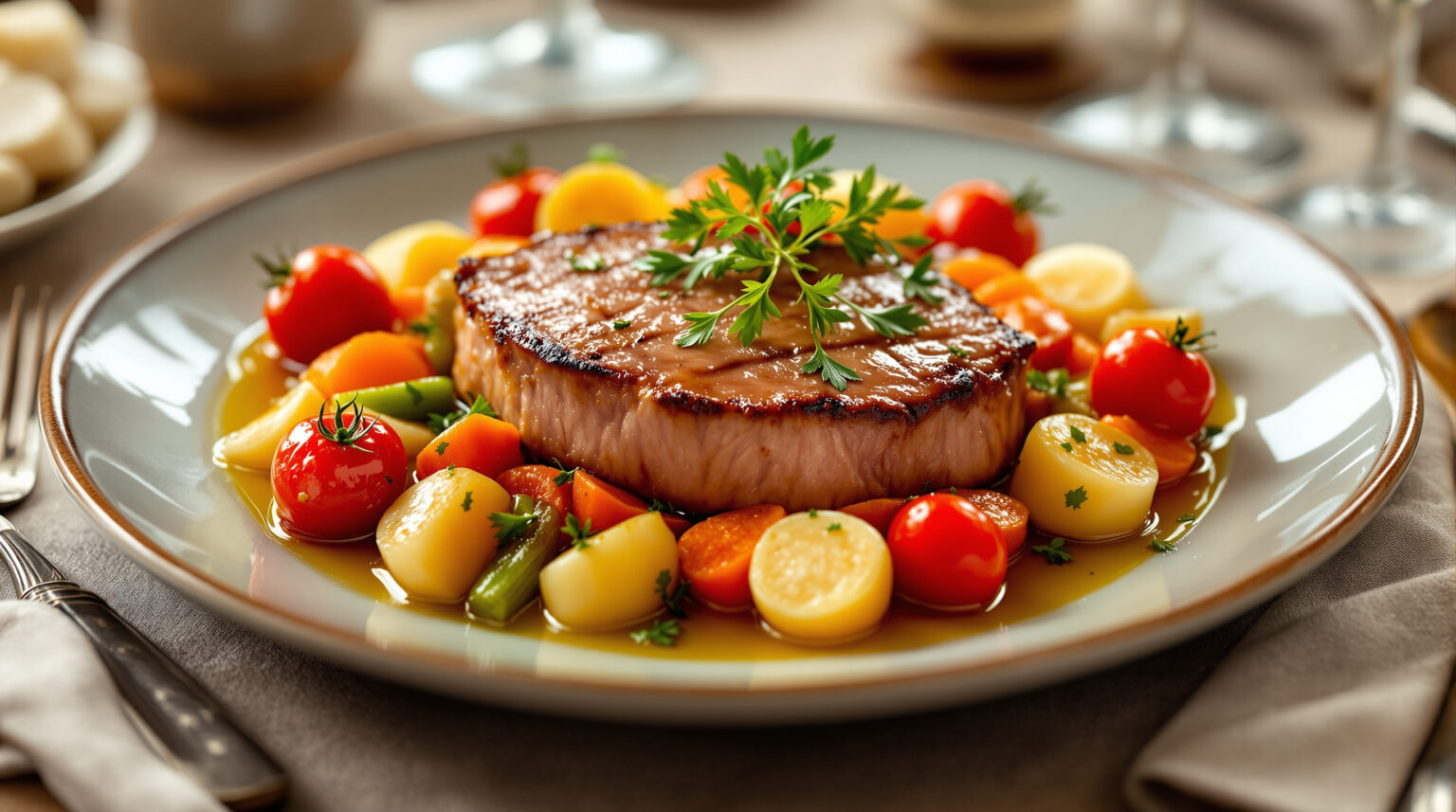 Quels légumes pour accompagner un filet mignon de veau : Découvrez les meilleures associations pour sublimer votre plat !