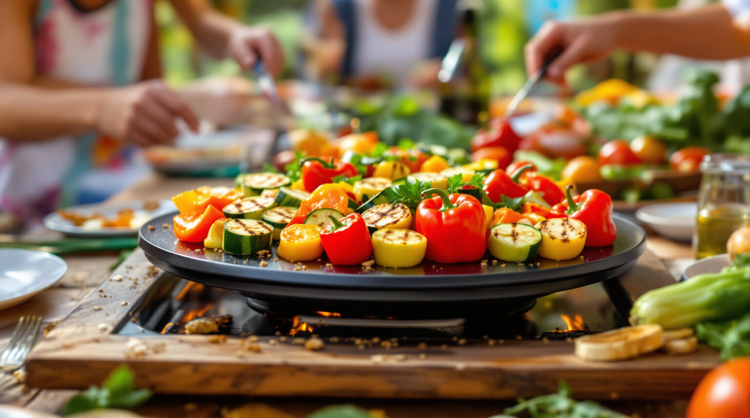 Recette légume accompagnement pierrade : Découvrez des idées savoureuses et saines pour vos repas !